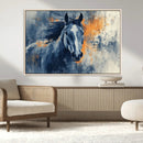 Abstract Blue Horse Wall Art Print Canvas | Horse Wall Art by MyGreatCanvas | Canvas Wall Art Prints | Photo Prints & Wall Decor