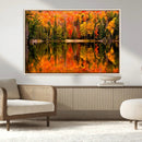 Forest Reflection Art | Autumn Forest Reflection Wall Art | by MyGreatCanvas | Canvas Wall Art Prints | Photo Prints & Wall Decor