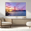 Golden Gate Bridge Wall Art Canvas Print – Framed San by MyGreatCanvas | Canvas Wall Art Prints | Photo Prints & Wall Decor