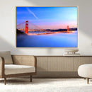 Large San Francisco Wall Art Canvas Print – Framed Golden by MyGreatCanvas | Canvas Wall Art Prints | Photo Prints & Wall Decor