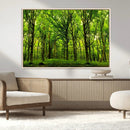 Lush Green Forest Canvas Print | 3-Panel Forest Wall Art | by MyGreatCanvas | Canvas Wall Art Prints | Photo Prints & Wall Decor