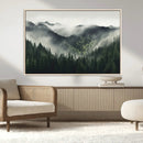 Misty Forest Canvas Print Wall Art Premium Canvas Print a