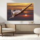 Old War Plane Wall Art Canvas Print by MyGreatCanvas | Canvas Wall Art Prints | Photo Prints & Wall Decor