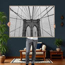 Large Brooklyn Bridge Wall Art Canvas Print