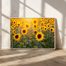 Sunflower Sunshine Wall Art Canvas Print by MyGreatCanvas | Canvas Wall Art Prints | Photo Prints & Wall Decor