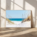 Serene Coastal Dune Path with Ocean View, 3-Panel Beach