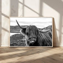 Longhorn Steer Canvas Print Wall Art, Highland Cow Canvas by MyGreatCanvas | Canvas Wall Art Prints | Photo Prints & Wall Decor