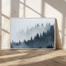 Foggy Pine Forest Wall Art Canvas Print by MyGreatCanvas | Canvas Wall Art Prints | Photo Prints & Wall Decor