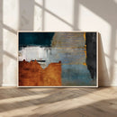 Modern Abstract Canvas Art Canvas Print - Framed and Ready