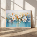 Abstract Flower Wall Art Canvas Print