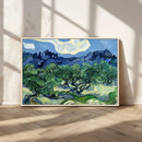 Olive Trees Van Gogh Wall Art Canvas Print