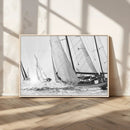 Yacht Sailboat Regatta Canvas Wall Art Canvas Print