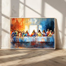 Abstract Watercolor The Last Supper Wall Art by MyGreatCanvas | Canvas Wall Art Prints | Photo Prints & Wall Decor