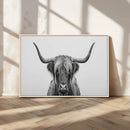 Farmhouse Longhorn Wall Art Canvas Print, Longhorn Texas by MyGreatCanvas | Canvas Wall Art Prints | Photo Prints & Wall Decor