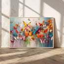 Abstract Butterfly Wall Art Canvas Print