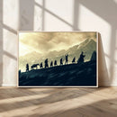Fellowship Journey Wall Art – Fantasy Adventure Canvas Print by MyGreatCanvas | Canvas Wall Art Prints | Photo Prints & Wall Decor