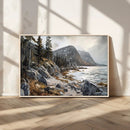 Serene Coastal View of Acadia National Park - Stunning