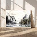 Yosemite Valley Wall Art Canvas Print – Framed and Ready to