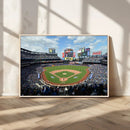 New York Mets Baseball Team Print - Citi Field Stadium Wall
