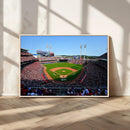Cincinnati Reds Baseball Canvas Print - American Ball