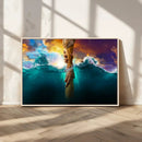 God Hand Wall Art Canvas Print by MyGreatCanvas | Canvas Wall Art Prints | Photo Prints & Wall Decor