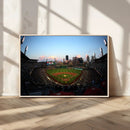 PNC Park Evening Game Triple Canvas Wall Art - Pittsburgh