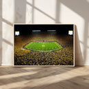 Stadium in Michigan Wall Art Canvas Print, Framed American