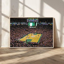 TD Garden Basketball Canvas Wall Art - Boston Celtics Live by MyGreatCanvas | Canvas Wall Art Prints | Photo Prints & Wall Decor