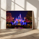 Disney Castle Wall Art – Framed Magic Kingdom Canvas by MyGreatCanvas | Canvas Wall Art Prints | Photo Prints & Wall Decor