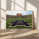 Football Stadium Wall Art – Framed Sports Field Canvas by MyGreatCanvas | Canvas Wall Art Prints | Photo Prints & Wall Decor
