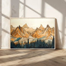 Rustic Wood Mountain Wall Art Print | Triptych Giclee Print by MyGreatCanvas | Canvas Wall Art Prints | Photo Prints & Wall Decor