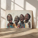 Shai Yossef Print - Joyful Childhood Canvas Wall Art -