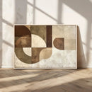 Wabi Sabi Geometric Wall Art | Abstract Modern Minimalist
