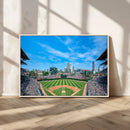Wrigley Field Chicago Cubs Panoramic Art Multi-Piece Canvas