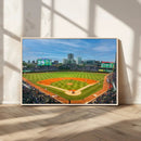 Wrigley Field Chicago Cubs Panoramic Canvas Print – by MyGreatCanvas | Canvas Wall Art Prints | Photo Prints & Wall Decor