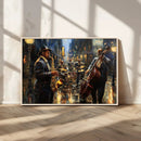 Jazz Canvas Wall Art Print – Abstract African American Music by MyGreatCanvas | Canvas Wall Art Prints | Photo Prints & Wall Decor