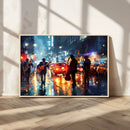 African American Jazz Canvas Wall Art Print – Abstract Music