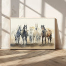 Wild Horses Wall Art Canvas Print, Framed Running Horses Art by MyGreatCanvas | Canvas Wall Art Prints | Photo Prints & Wall Decor