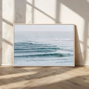 Ocean Waves Wall Art Canvas Print – Framed Surfer Lineup by MyGreatCanvas | Canvas Wall Art Prints | Photo Prints & Wall Decor
