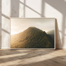 Mountain Wall Art – Framed Sunset Landscape Canvas Artwork, by MyGreatCanvas | Canvas Wall Art Prints | Photo Prints & Wall Decor