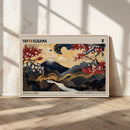 Modern Japanese Wall Art Canvas Print – Framed Abstract by MyGreatCanvas | Canvas Wall Art Prints | Photo Prints & Wall Decor