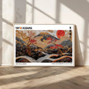 Mount Fuji Wall Art Canvas Print – Framed Abstract Mount