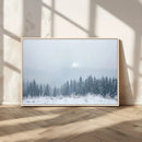 Winter Forest Wall Art Canvas Print – Framed Snowy Landscape by MyGreatCanvas | Canvas Wall Art Prints | Photo Prints & Wall Decor
