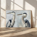Bird Canvas Decor Wall Art Canvas Print – Framed Coastal