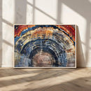 Tree Rings Wall Art Canvas Print – Framed Petrified Wood by MyGreatCanvas | Canvas Wall Art Prints | Photo Prints & Wall Decor