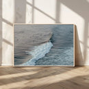 Ocean Waves Wall Art Canvas Print – Framed Coastal Serenity