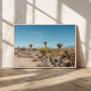 Joshua Tree Wall Art Canvas Print – Framed Desert Landscape