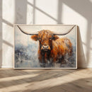 Scottish Highland Wall Art Canvas Print, Framed Longhorn Art by MyGreatCanvas | Canvas Wall Art Prints | Photo Prints & Wall Decor