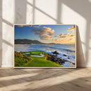 Pebble Beach Golf Links Wall Art Canvas Print – Iconic by MyGreatCanvas | Canvas Wall Art Prints | Photo Prints & Wall Decor