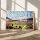 Cleveland Browns Stadium Wall Art Canvas Print – Framed NFL